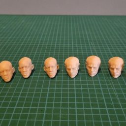 Thumbnail for Marvel Legends Scale Men in Black Custom Head Sculpts